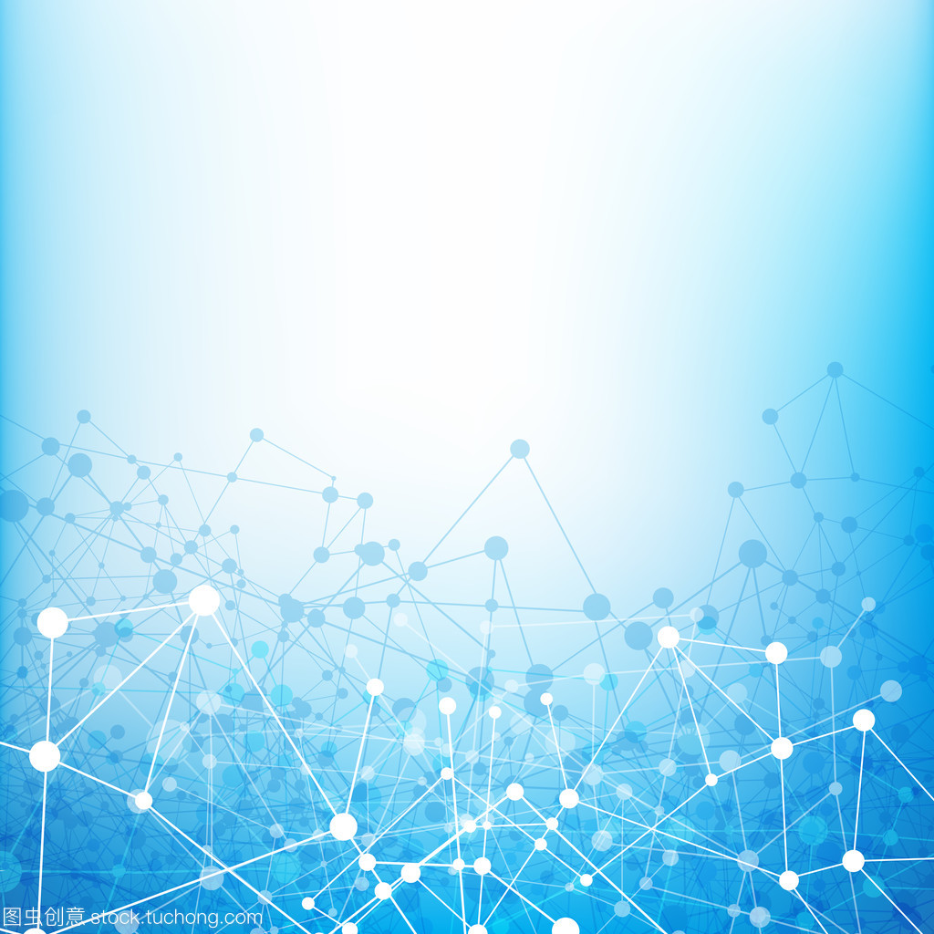 抽象背景網(wǎng)絡(luò)連接概念矢量圖