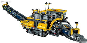 樂(lè)高機(jī)械組巔峰之作 1:200還原史上最大陸地移動(dòng)機(jī)械——克虜伯Bagger 288輪斗挖機(jī)